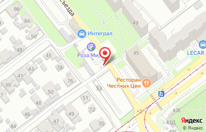 Заправочная станция РосГаз на улице 22 Партсъезда на карте
