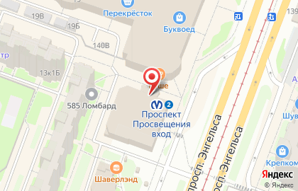Цветочный магазин в Санкт-Петербурге на карте