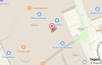 Бутик селективной парфюмерии Jo Malone London на Ленинградском шоссе на карте