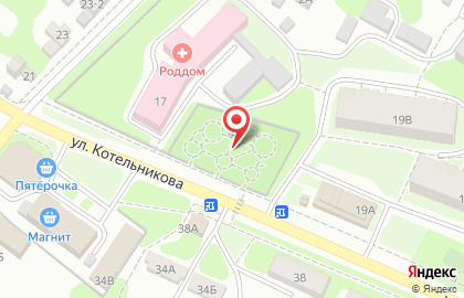 Богородская центральная районная больница на улице Котельникова на карте