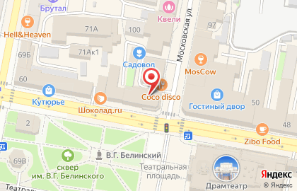 Ювелирный магазин в Пензе на карте