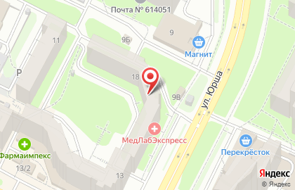 Медицинская лаборатория Гемотест на Уинской улице на карте