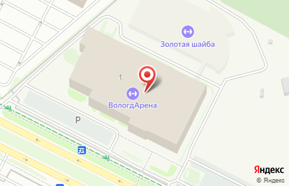 Строительная компания Вологдагражданстрой на Ярославской улице на карте