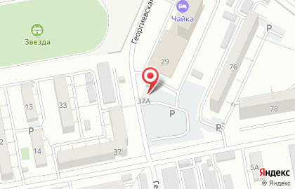 Автостоянка в Хабаровске на карте