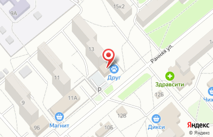 BeerHouse в Заволжском районе на карте