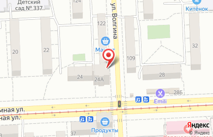 Салон-парикмахерская Анастасия в Железнодорожном районе на карте
