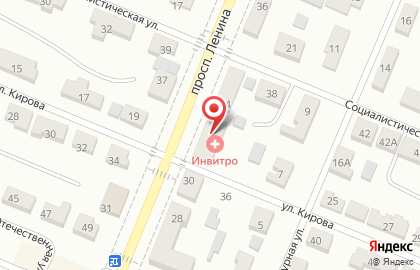 Агентство Юрдв на проспекте Ленина на карте