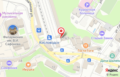 Автомат по продаже горячих напитков на Вокзальной улице на карте