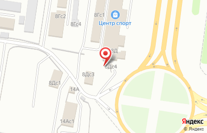 Автосервис на Московском проспекте, 8д ст3 на карте