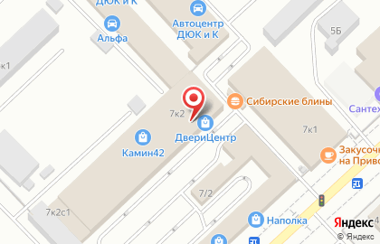 СДК в Заводском районе на карте