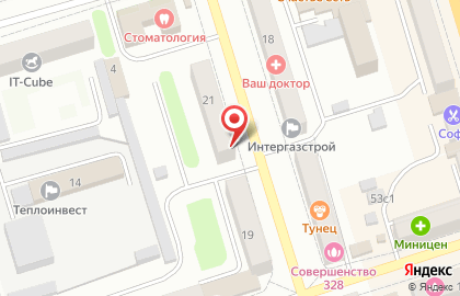 Агентство недвижимости Квартал на улице 50 лет Октября на карте