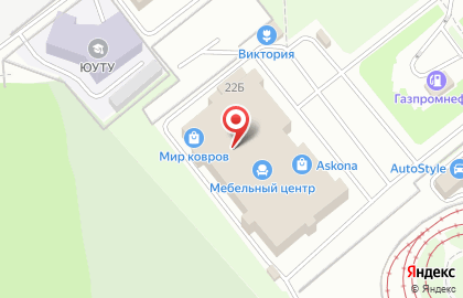 Магазин здорового сна Hilding Anders в Курчатовском районе на карте