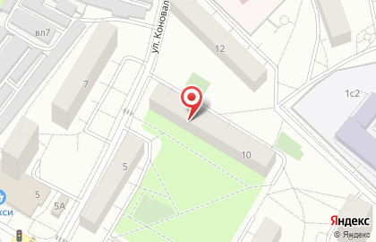 Парикмахерская в Москве на карте