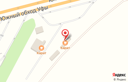 Придорожный комплекс Карат в Уфе на карте
