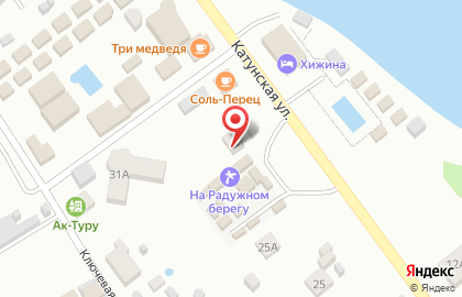 База отдыха Ак-туру на карте