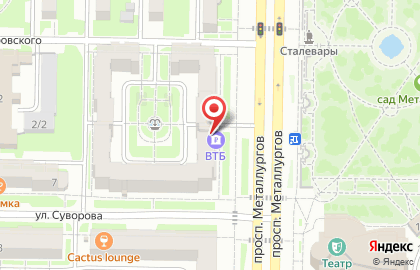 Банк ВТБ в Кемерово на карте