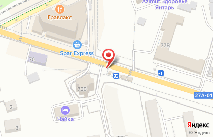 Магазин Тортино в Светлогорске на карте