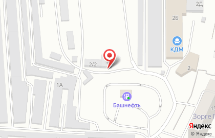 Автостоянка в Уфе на карте