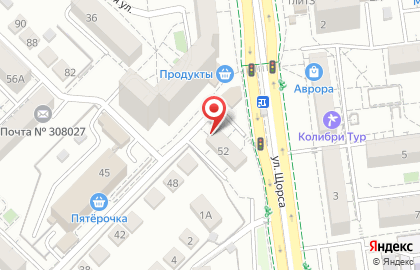 Продуктовый магазин Урожай на улице Пирогова на карте