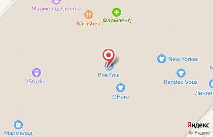 Магазин косметики и парфюмерии Рив Гош в Дзержинском районе на карте