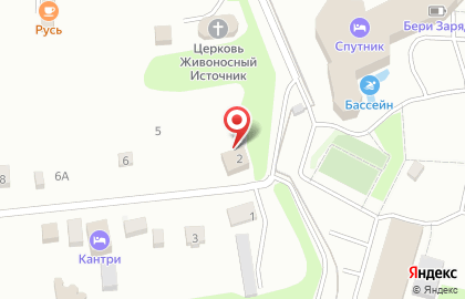 Гостевой дом Тефия на карте