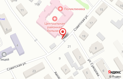 Страховая компания Капитал Медицинское Страхование на Советской улице на карте