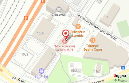 Московский центр МРТ на улице Неверовского на карте