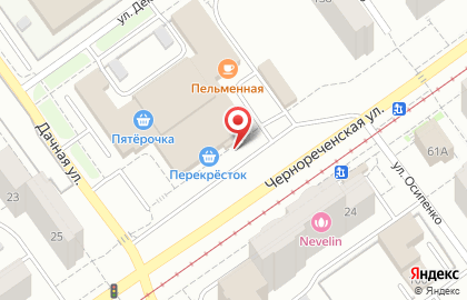 Магазин товаров для животных Зоо-парк на Чернореченской улице на карте