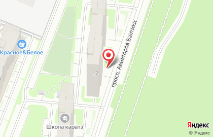 Гипермаркет Магнит в Санкт-Петербурге на карте