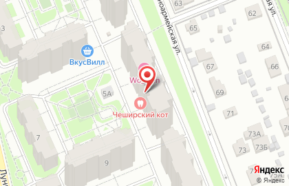 Международная сеть детских развивающих центров SmartyKids на Лунной улице на карте
