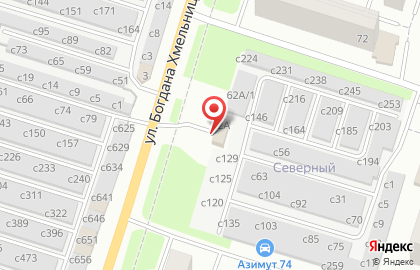 Сервис-магазин Формула на улице Богдана Хмельницкого на карте