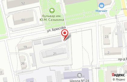 Автостоянка во Владимире на карте
