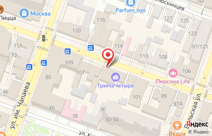 Фотосалон ТриНаЧетыре на Московской улице на карте