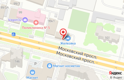 Магазин детских товаров Лукоморье на Московском проспекте на карте