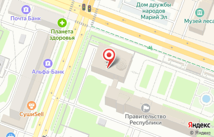 Агентство недвижимости Мир недвижимости в Йошкар-Оле на карте