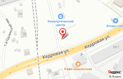 Шиномонтажная мастерская на ул. Грузинская 1-я, 32 к5 на карте