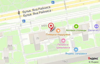 Магазин продуктов из Мордовии Свежино на карте
