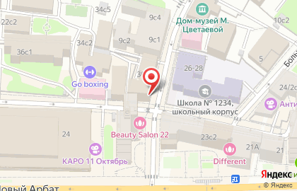 Скейт-шоп Октябрь на карте