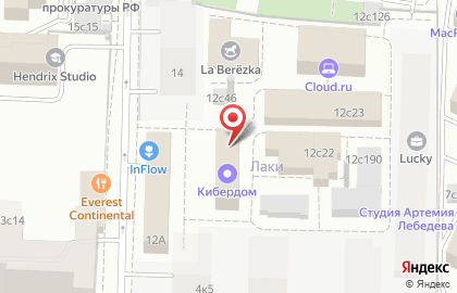 Gold and Dance на 2-й Звенигородской улице на карте