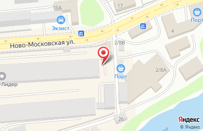 Бонум на Ново-Московской улице на карте