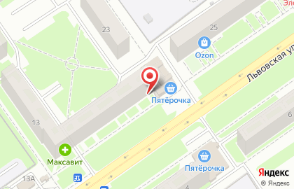 Японская парикмахерская Чио Чио в Автозаводском районе на карте