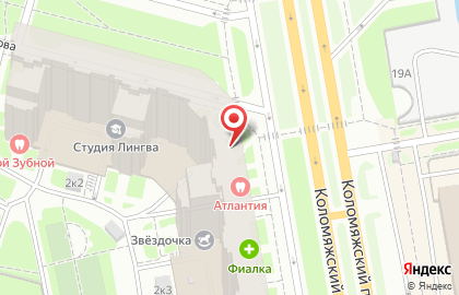 Банк Сиаб в Санкт-Петербурге на карте