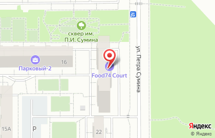 Служба доставки Food74 Court на карте