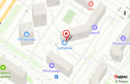 Магазин Мясо-Колбасы в Восточном административном округе на карте
