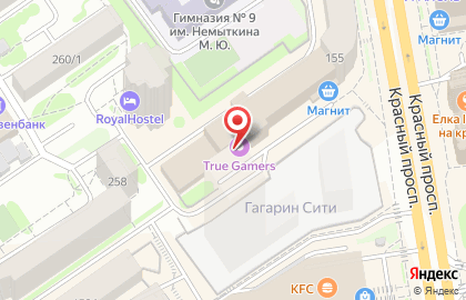 Печатный центр Лазерпринт в Заельцовском районе на карте