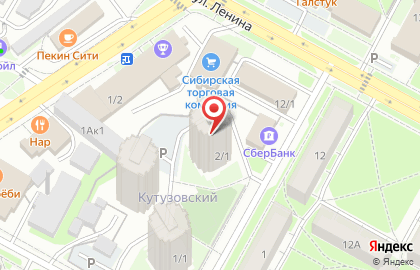 Бизнес и Город Бердск на карте