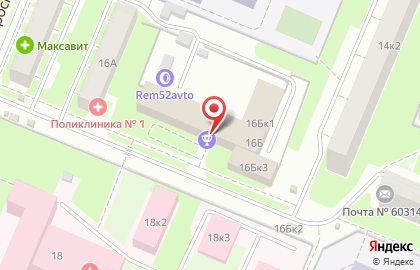 Торговая компания Белый Кот на проспекте Ленина на карте