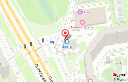 Аэрография на Липецкой улице на карте