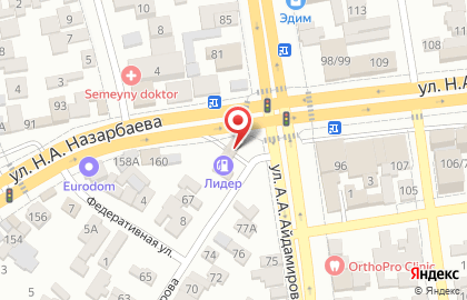 Лидер в Грозном на карте