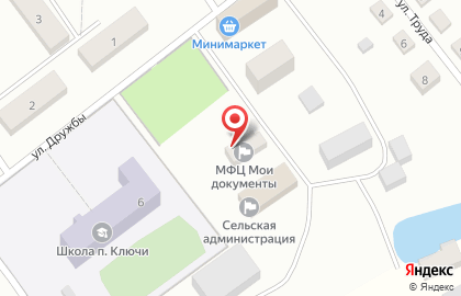 Ключевская библиотека на карте